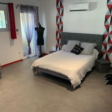 Grand Studio Avec Terrasse Apartment Vauvert Bagian luar foto